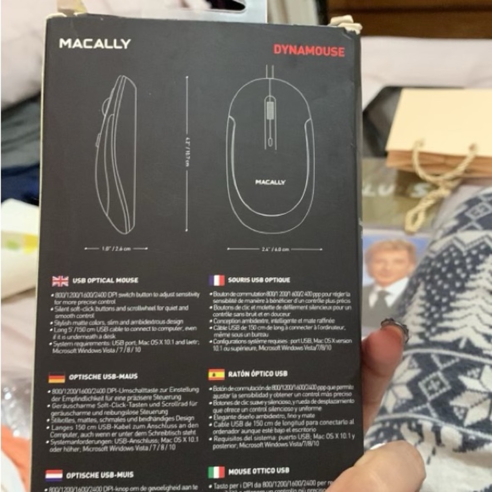 USB optical mouse - Picture 2 of 2